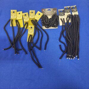 A lot of 10 Strands Darice and Bead Gallery Glass Beads